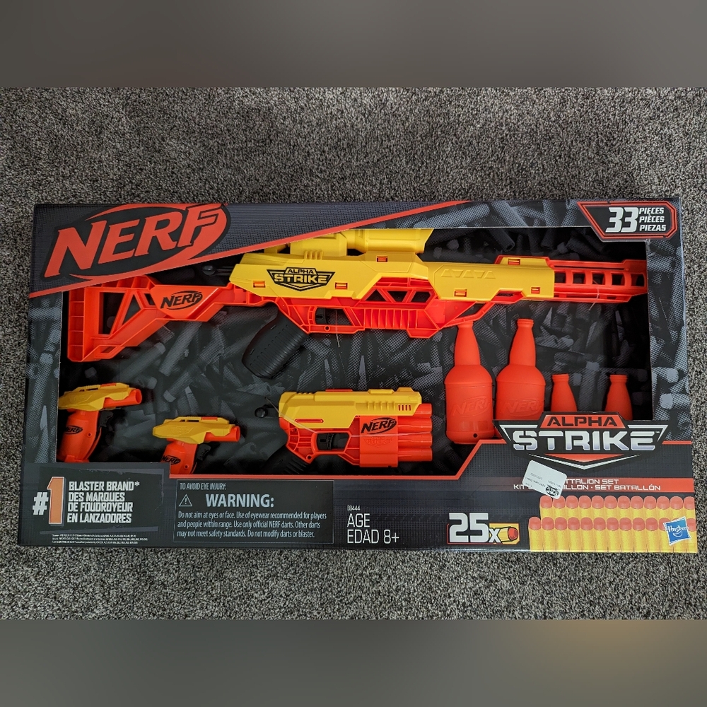 Nerf Alpha Strike Battalion Set - NEW